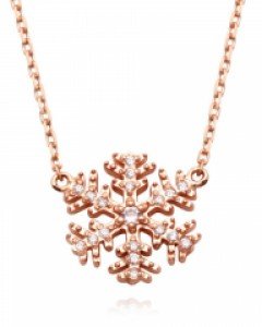 14K/18K 브릴랑 스노우 플라워 목걸이 N15-21