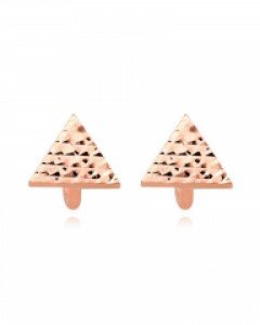 14K/18K 트라이 커팅 원터치 귀걸이 E24-80