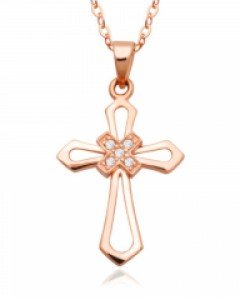 14K/18K 에이버리 십자가 목걸이 N16-06 [M2]