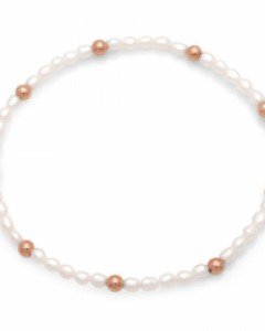 14K 밥풀떼기 금볼 팔찌 B05-99