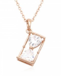 14K/18K 레이첼 아워 글래스 목걸이 N16-91