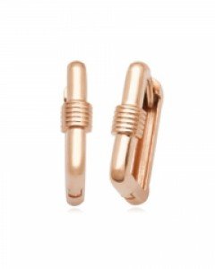 14K/18K 리베라 스퀘어 원터치 귀걸이 E26-10