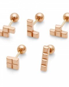 14K 테트리스 피어싱 PS04-32 (택1)