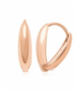 14K/18K 소프트 브이 원터치 귀걸이 E26-27