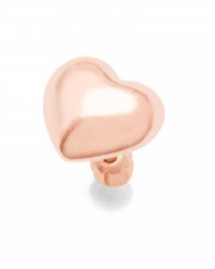 14K 하트 포인트 피어싱 PS04-76