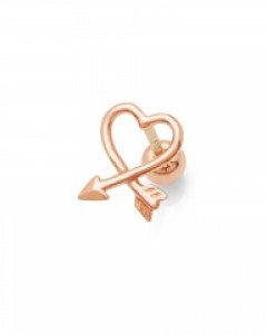 14K/18K 하트 에로우 피어싱 PS05-10