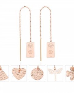 14K 글로리아 침형 귀걸이 E26-65 (택1)