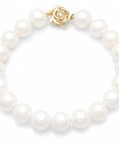 14K/18K 담수진주 9mm 비드팔찌 B07-36