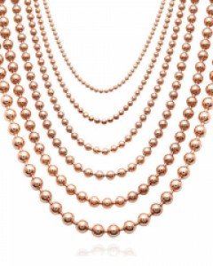 14K/18K 루스 버블 목걸이 N14-91