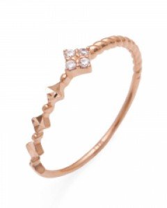 14K /18K 레니 플로랄 반지 R11-52