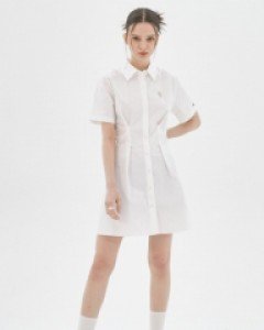 [NF] PINTUCK EYELET ONE-PIECE (WHITE)_F22QD321