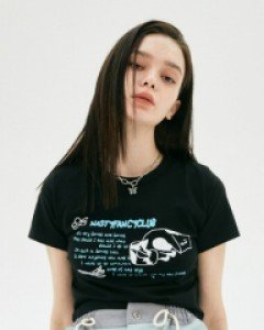 [NF] MINET CROP TEE (BLACK)_F22QB436