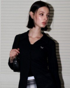 [NF] CLASSIC LINT SHIRT (BLACK)_F22ZA923