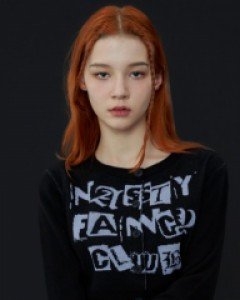 [NF] FANCY STAMP CROP CARDIGAN (BLACK)_F23QB465