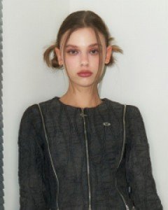 [NF] BILLOW 2 WAY ZIPPER JACKET (CHARCOAL)_F23ZA941