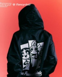 [PPG X FANCY] P.P.G FRAME HOOD ANORAK (BLACK)_F23PG1036