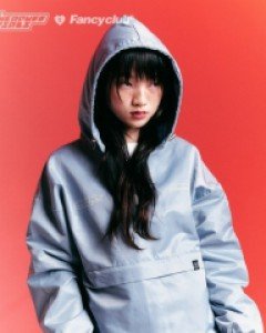 [PPG X FANCY] P.P.G FRAME HOOD ANORAK (ICE GRAY)_F23PG1036
