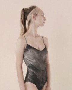 Just a corpse_Swan Classic Leotard 스완_Black