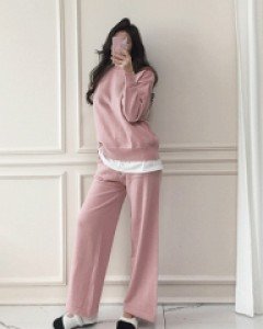 세리나 레이어드 니트 트레이닝 세트