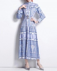 무료배송 / 엘라니스 노블 페이즐리 롱원피스 2XL까지