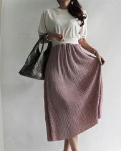 국내제작 / 에블로 찰랑찰랑 원피스