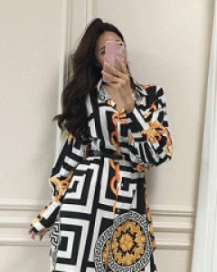 로메오 골드 노블 원피스