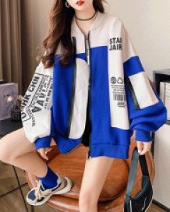 아드리마 백포켓 박시 집업 점퍼