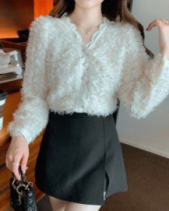 국내상품 / 레포네 피더 블라우스