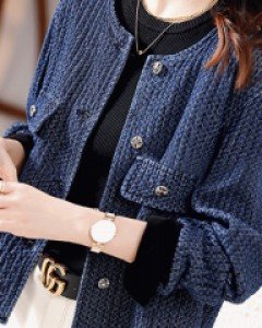 국내상품 / 보이칸 노카라 오피스 데님 자켓