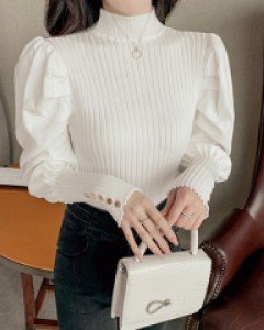 국내상품 / 제니리 골지 볼륨 니트