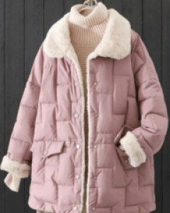 로코 조각조각 패딩점퍼