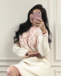 케이티 복슬복슬 도톰니트 원피스