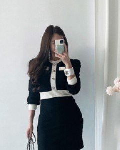 국내제작 / 카트린 노블 하객 원피스