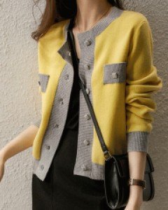 개나리 엘레강스 가디건