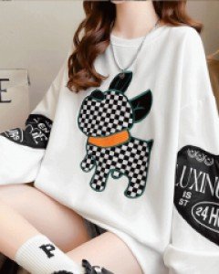 맨투맨맛집 / 빈토스 멍멍 박시 맨투맨 티셔츠 - 3컬러