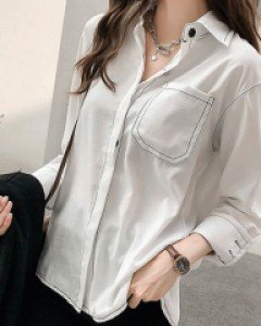 국내상품 / 젤다 모던 스티치 데일리 셔츠