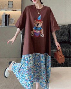 해피버스데이 박시 롱원피스