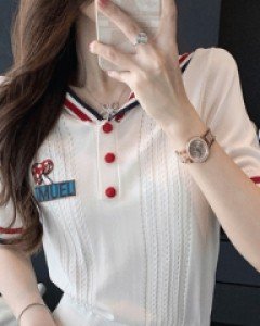 버섯공주 세일러 카라 니트