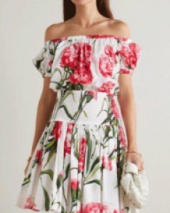 국내상품 / 오슬로 플로랄 쫄쫄이 원피스