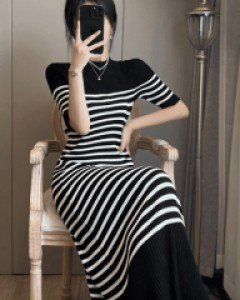 나르스 단가라 롱 니트 원피스