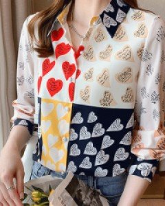 하트가 몇개일까요 상큼 셔츠