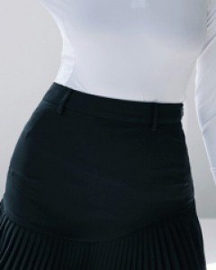 [QoG] 골프 기능성 플랫 주름 미니 스커트