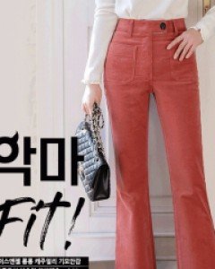 [루이스엔젤] 롱롱 캐주얼리 기모안감 코듀로이 부츠컷 악마팬츠vol.88