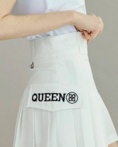 [QoG] 골프 기능성 한쪽 사이드 포켓 주름 미니 스커트_3color