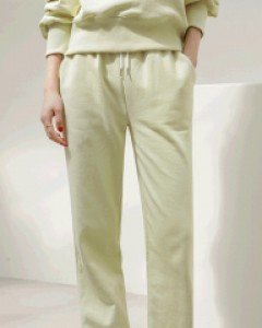 심플로고 자수 밴딩 조거 팬츠