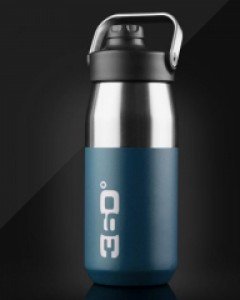 360디그리 와이드 마우스 시퍼 캡 550ml 데님 보온병 보냉병