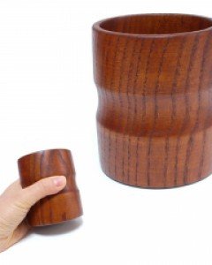 스맵 우드 머그 280ml