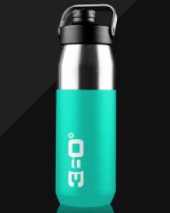 360디그리 와이드 마우스 시퍼 캡 750ml 터콰이즈 보온병 보냉병