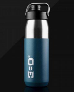 360디그리 와이드 마우스 시퍼 캡 750ml 데님 보온병 보냉병