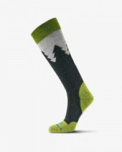 핏츠 라이트 스키 OTC 울양말 우드바인/ 차콜